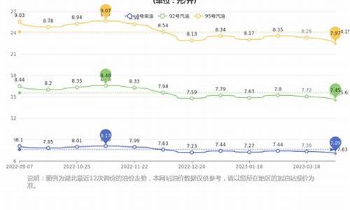 湖北汽油价格表最新价格_湖北汽油价格走势